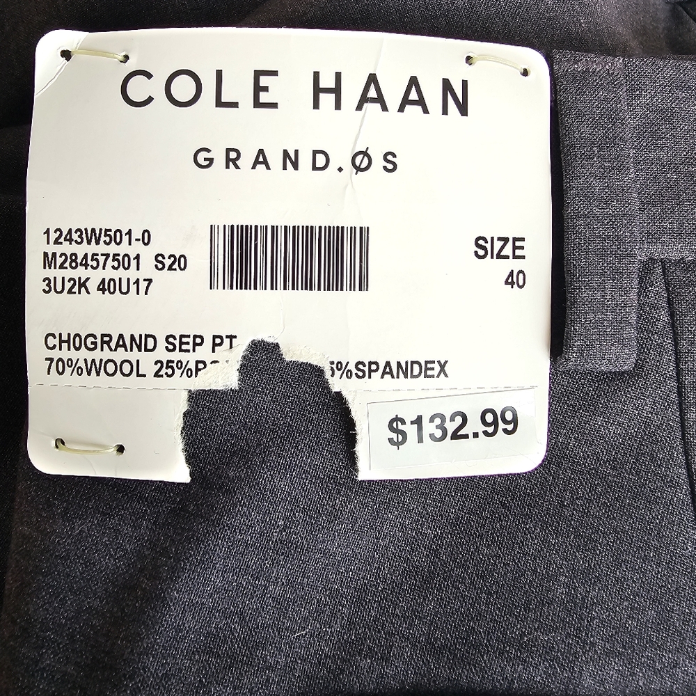 Cole Haan men dress slaks